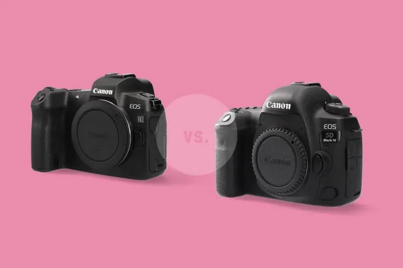 Mirror vs. Mirrorless Camera - quelle est la meilleure caméra pour la photographie de produit ?