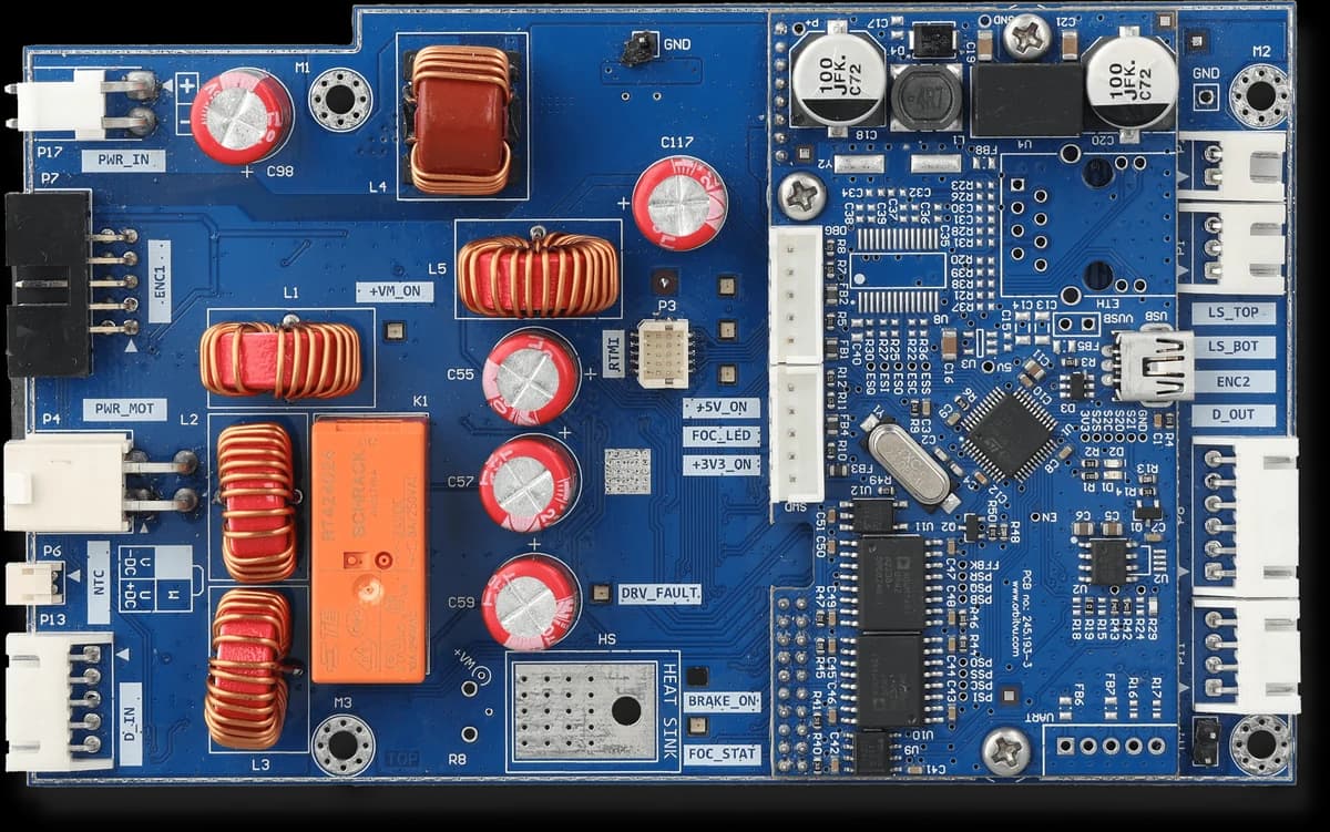 Carte électronique d’exemple d’Alphashot XL G2