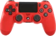 Manette PS4 rouge pour le secteur de l'électronique