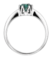 Bague en argent avec pierre précieuse pour le secteur de la joaillerie