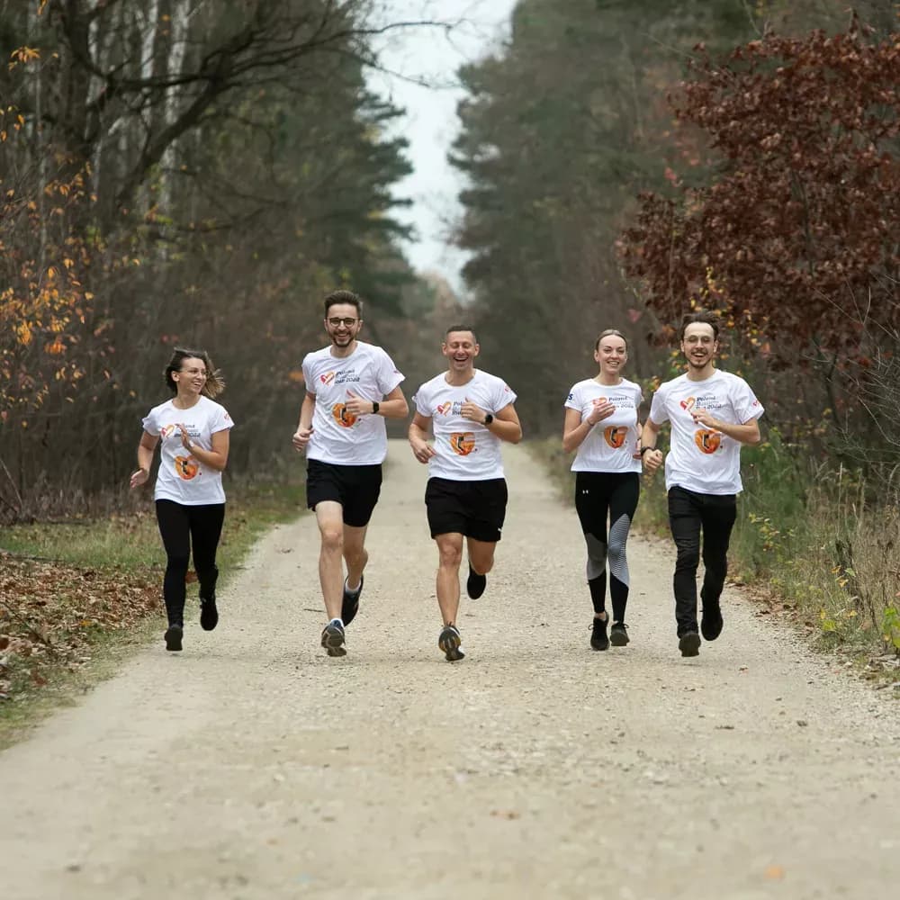 Équipe en course