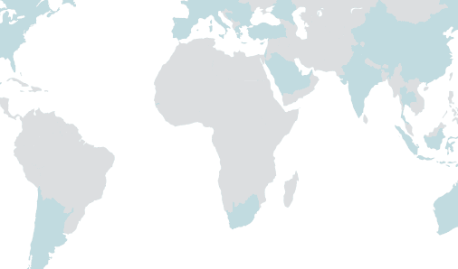 Africa partner coverage map