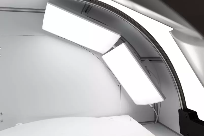 Puissantes lampes LED sur Alphashot 360
