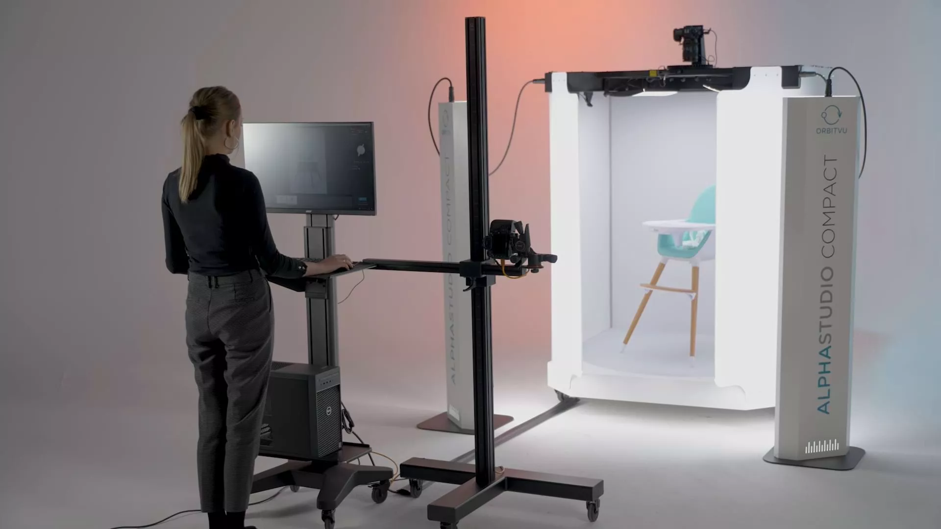 Vidéo du workflow d'Alphastudio Compact