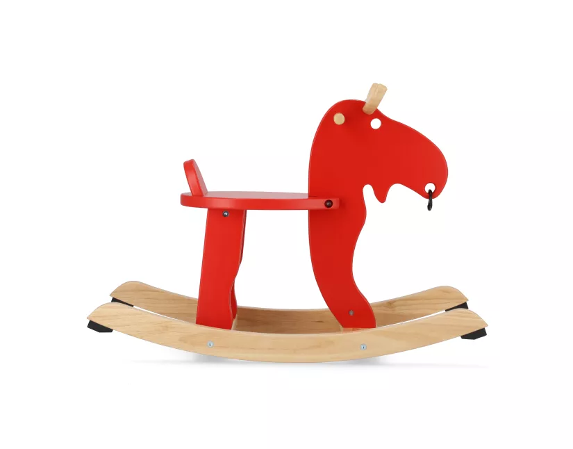 Packshot de cheval à bascule