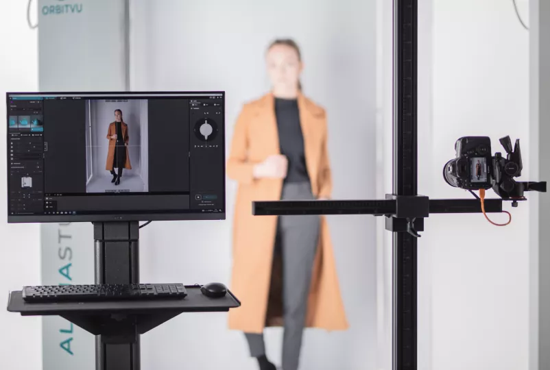 Positionnement de la caméra sur Alphastudio XXL