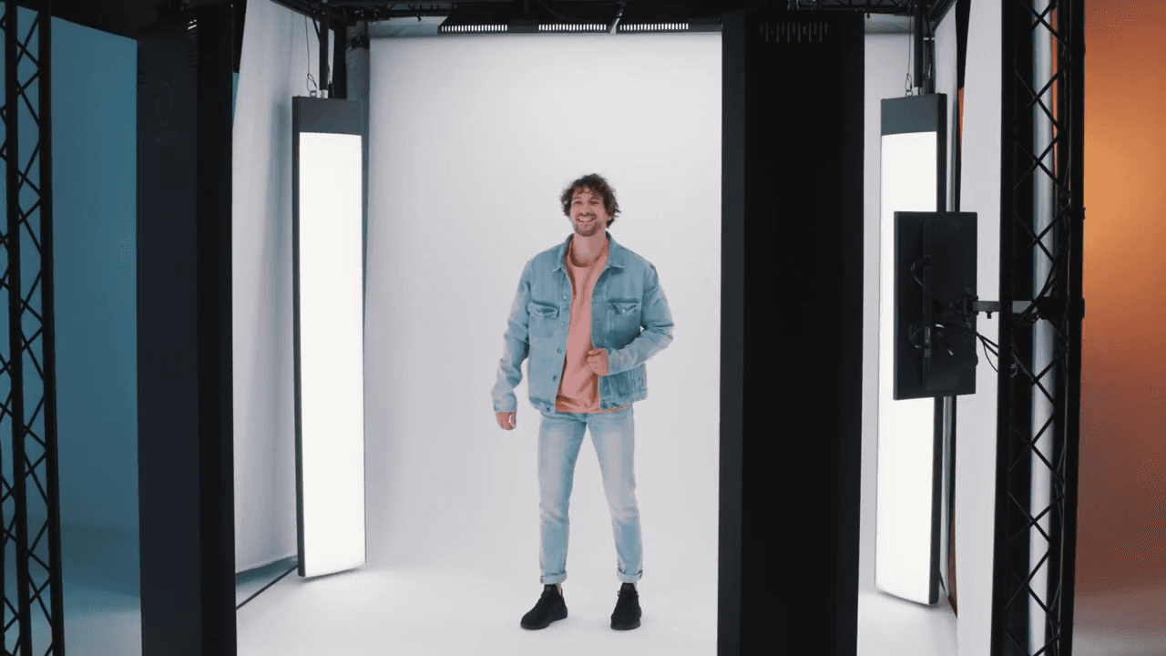 Vidéo du workflow Fashion Studio