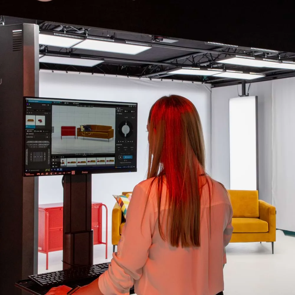 Éclairage puissant sur Furniture Studio