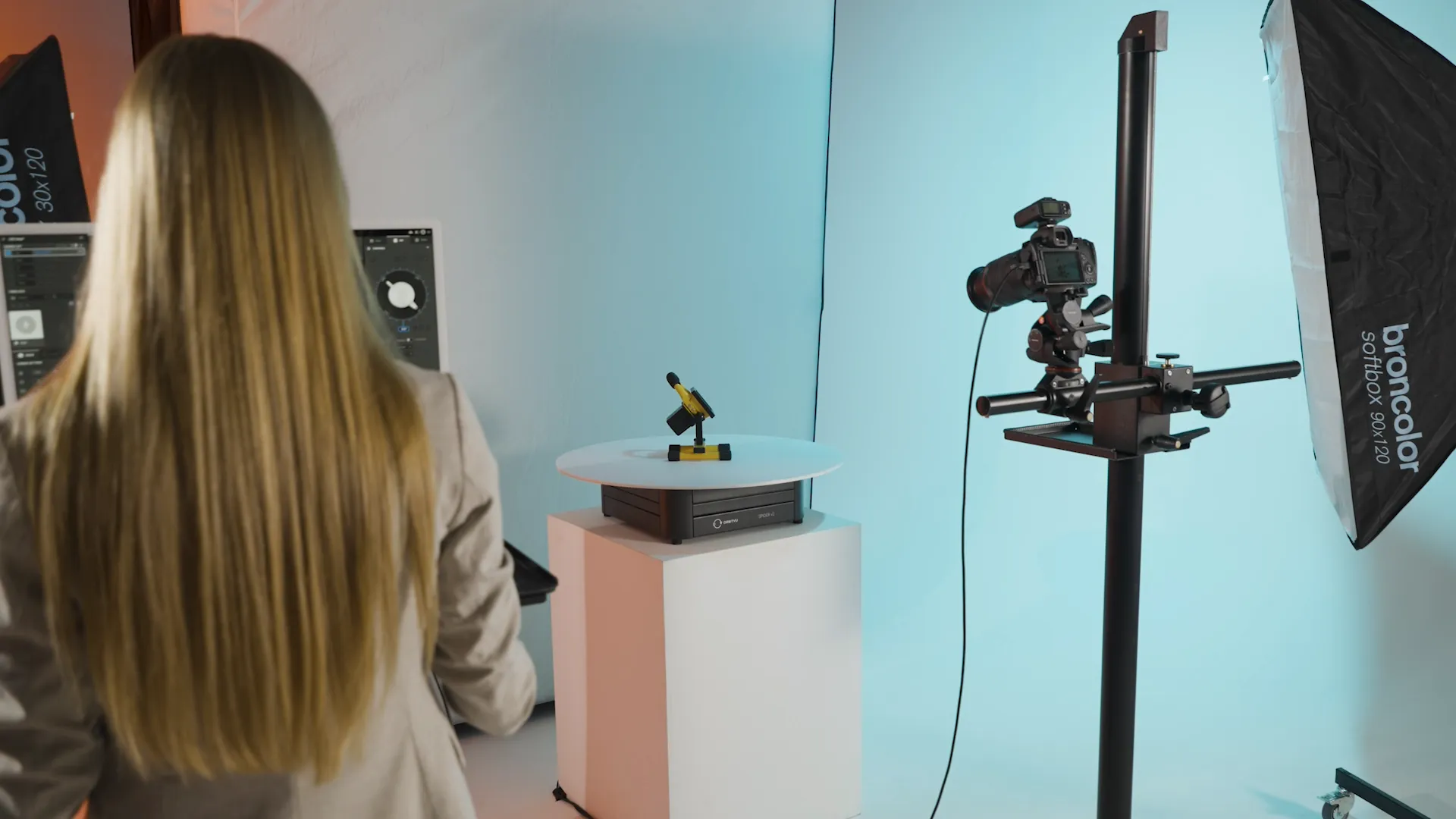 vidéo du workflow des Tables tournantes Orbitvu 360