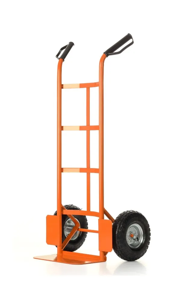 Photo packshot du chariot orange