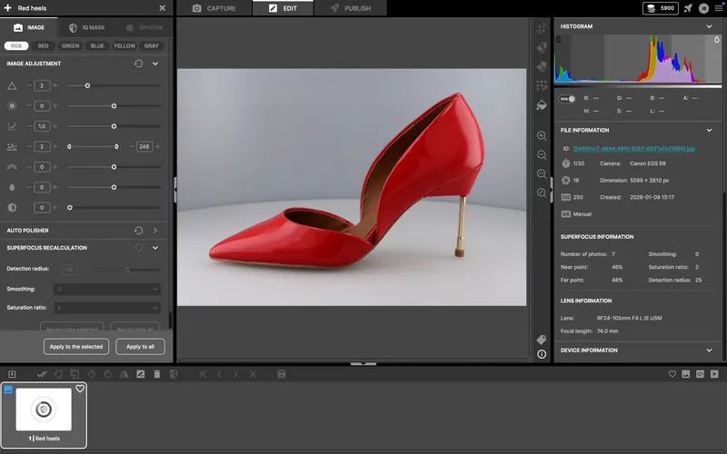 Laissez l'AI Masking traiter l'image