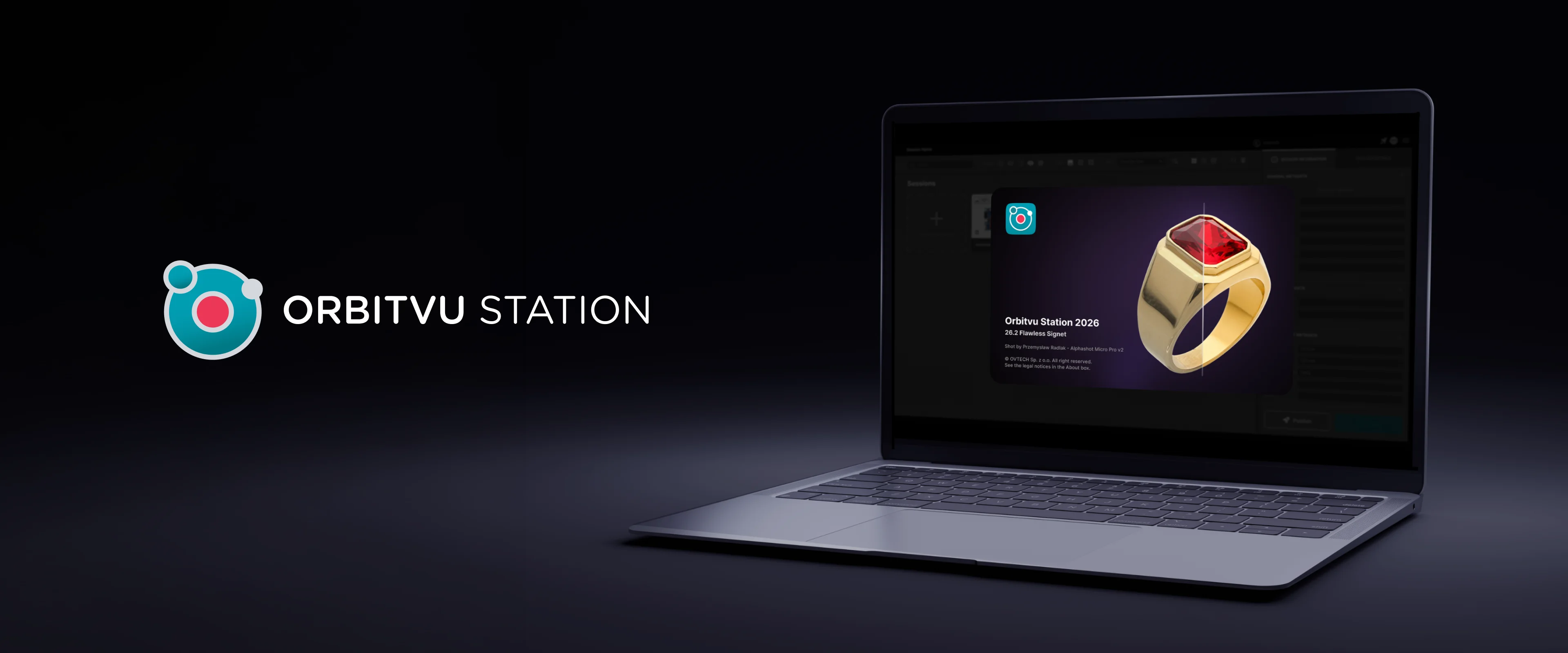 Visuel de lancement Orbitvu Station 26.2